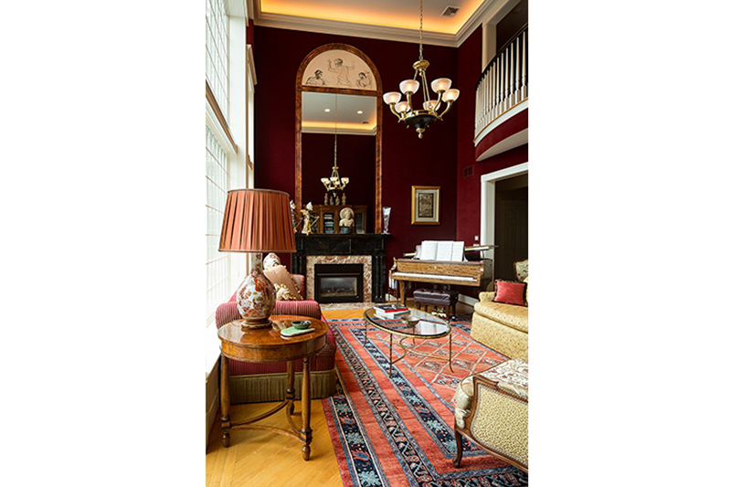 simsbury residence living room 2