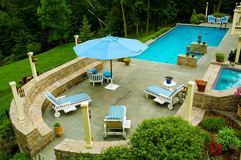 simsbury residence pool overview
