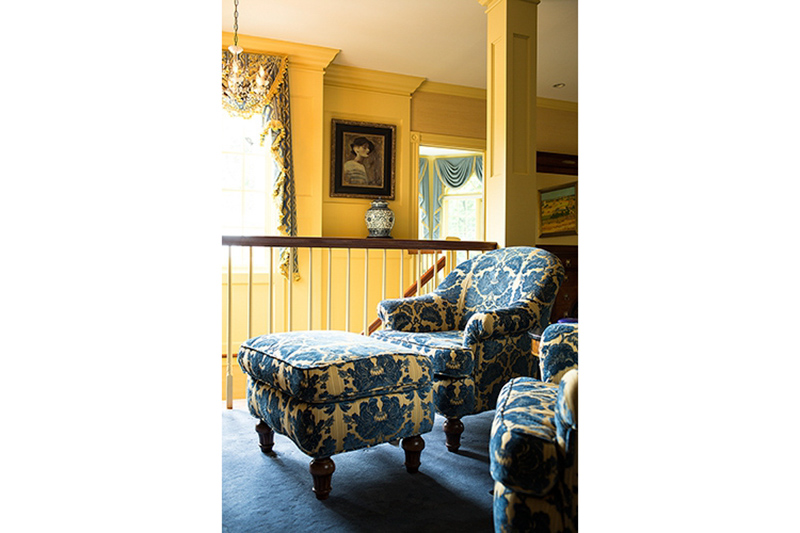 simsbury residence sitting room